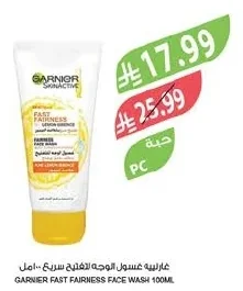 Garnier Fast Fairness Face Wash 100ML