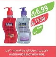 هاي جين غسول للأيدي والجسم