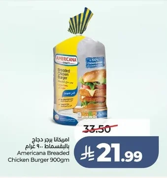 Americana Breaded Chicken Burger