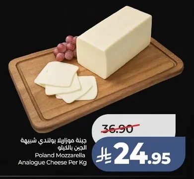 جبنة موزاريلا بولندي شبيهة