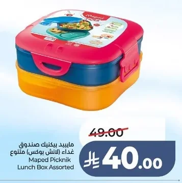 مابيد بيكنيك صندوق غداء (لانش بوكس) متنوع