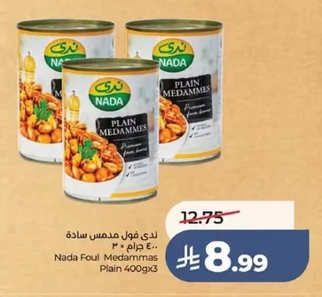 ندى فول مدمس سادة