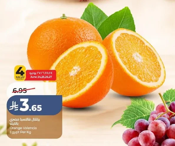 Orange Valencia Egypt Per Kg