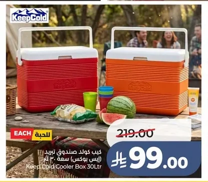 Keep Cold Cooler Box 30Ltr