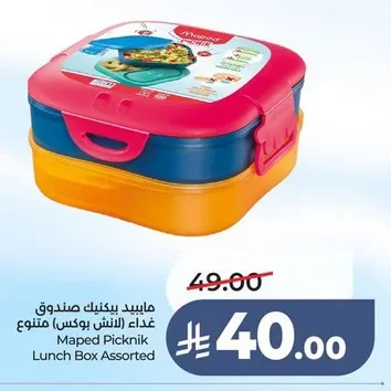 مايبيد بيكنيك صندوق غذاء (لانش بوكس) متنوع