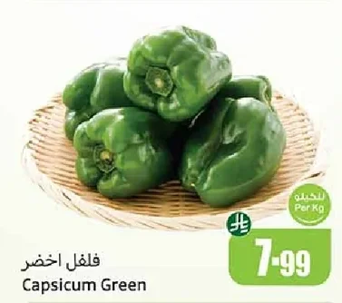 فلفل اخضر