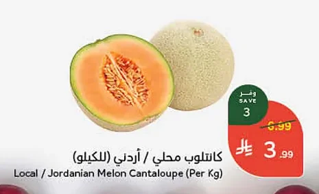 Local / Jordanian Melon Cantaloupe (Per Kg)