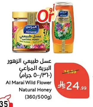 عسل طبيعي الزهور البرية المراعي