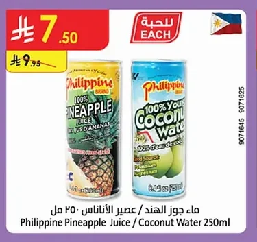 Coconut Water / Pineapple Juice