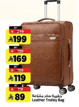 Leather Trolley Bag