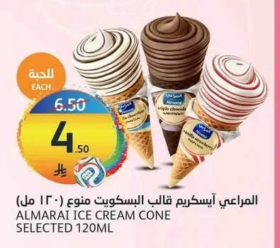 Almarai Ice Cream Biscuit Block Assorted