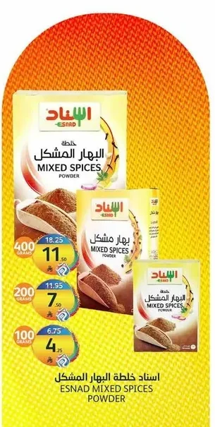 اسناد خلطة البهار المشكل