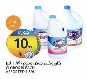 كلوروكس مبيض متنوع (لتر)