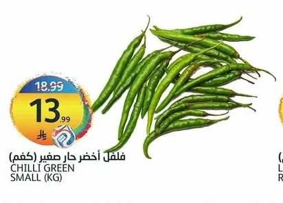 فلفل أخضر حار صغير