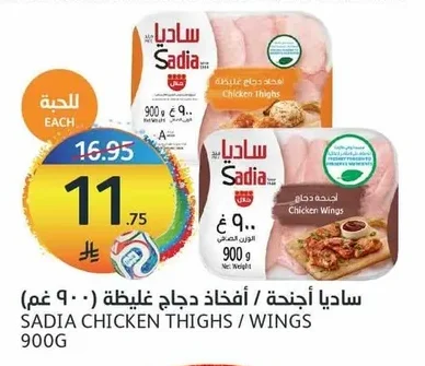 ساديا أجنحة دجاج / أفخاذ دجاج غليظة