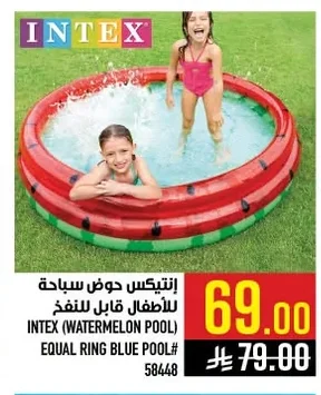 INTEX (WATERMELON POOL) EQUAL RING BLUE