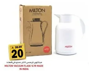 MILTON VACUUM FLASK 1LTR MADE IN INDIA