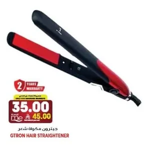 GTRON HAIR STRAIGHTENER
