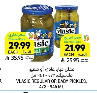 REGULAR OR BABY PICKLES