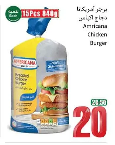 Americana Chicken Burger Bags