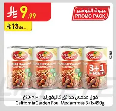 فول مدمس حدائق كاليفورنيا
