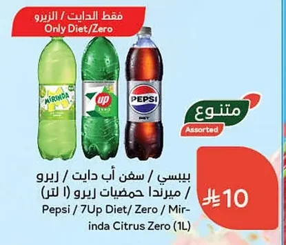 Diet/Zero Soft Drinks