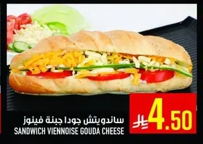 ساندويتش جودا جبنة فينيوز