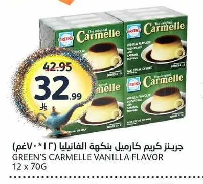 Cream Caramel Vanilla Flavor