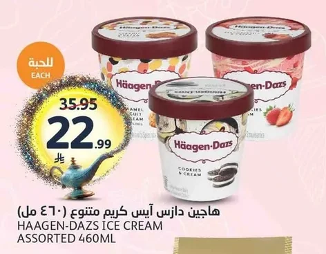 هاجين داز آيس كريم متنوع
