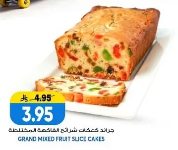 GRAND MIXED FRUIT SLICE CAKES