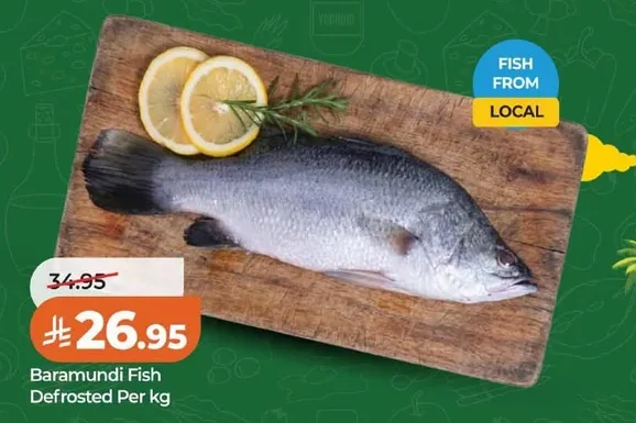 Barramundi Fish Defrosted