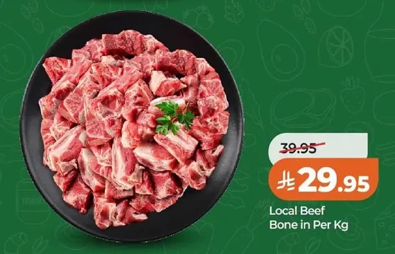 Local Beef Bone in Per Kg