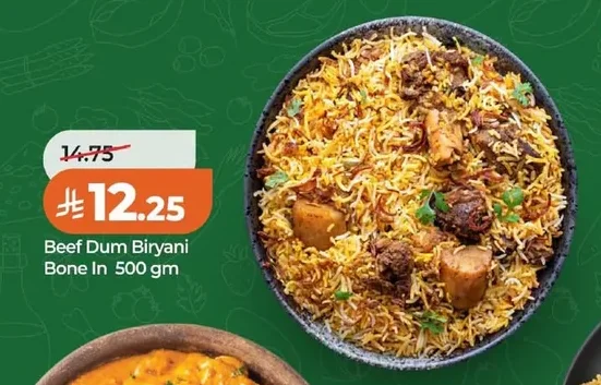 Beef Dum Biryani Bone In