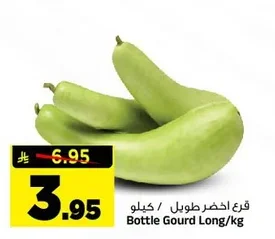 قرع اخضر طويل