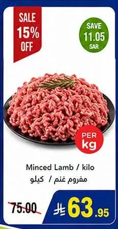 Minced Lamb