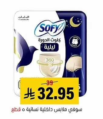 سوفي ملابس داخلية نسائية ٥ قطع