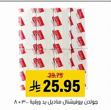 Golden PROFESSIONAL Paper Hand Towels