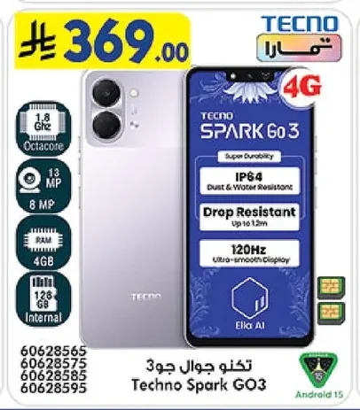 Techno Spark GO3