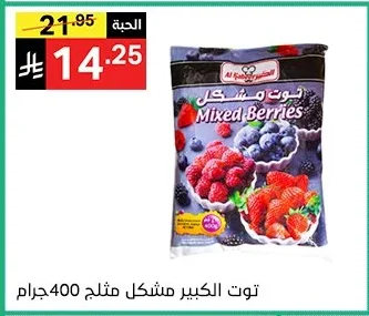 توت الكبير مشكل مثلج