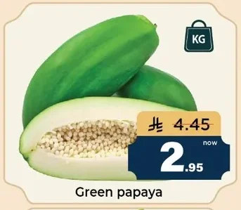 Green papaya