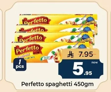 Perfetto spaghetti 450gm