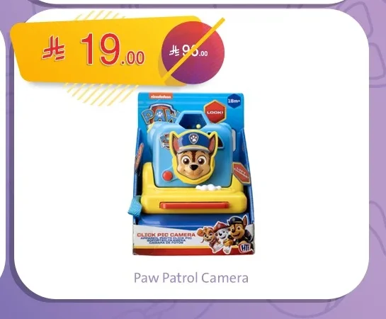 Paw Patrol Camera