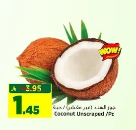 Coconut Unscraped /Pc
