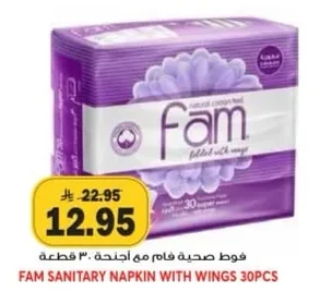 Sanitary Pads with Wings