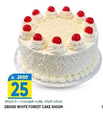 Grand White Forest Cakes