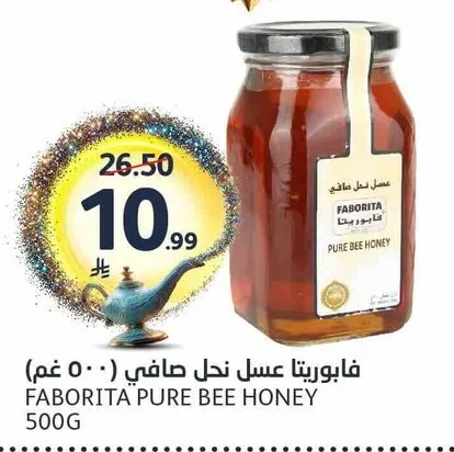 فابوريتا عسل نحل صافي (٥٠٠ غم)