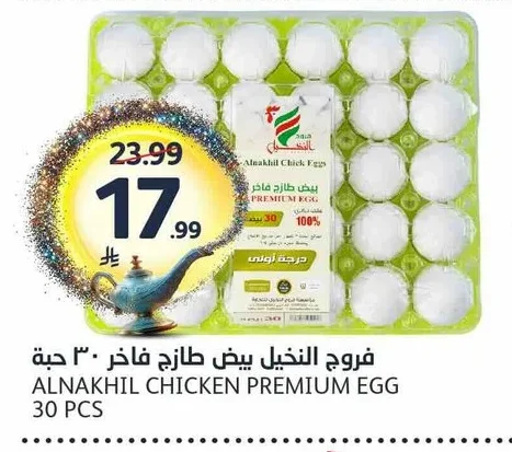 فروج النخيل بيض طازج