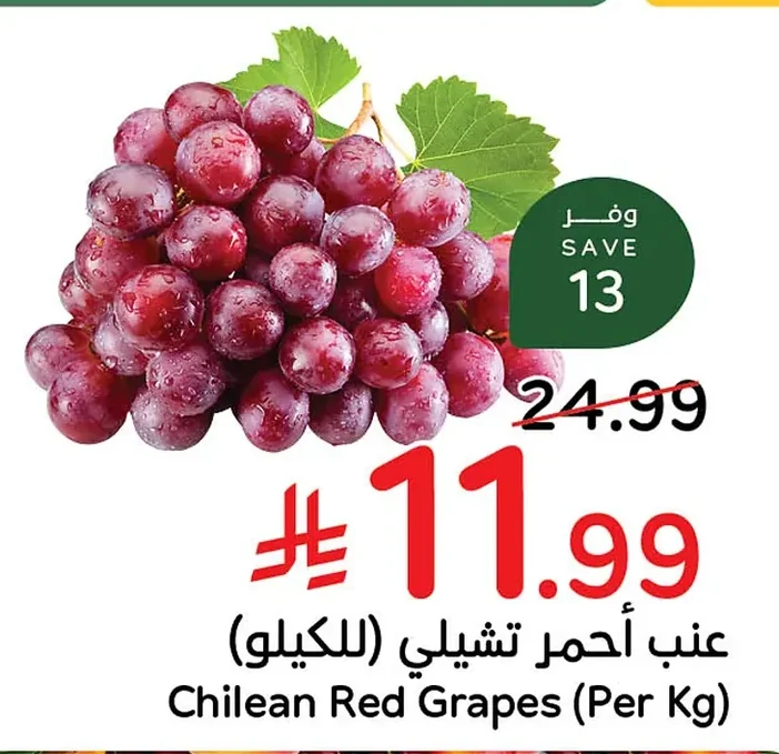 عنب أحمر تشيلي