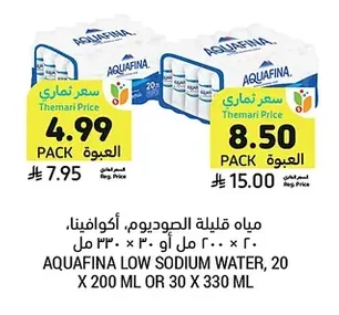 مياه قليلة الصوديوم
