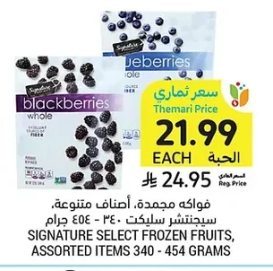 فواكه مجمدة، أصناف متنوعة، سيجنتشر سليكت
